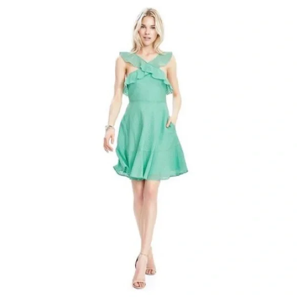 banana republic mint green dress Mint green Banana Republic , dress with a beautiful